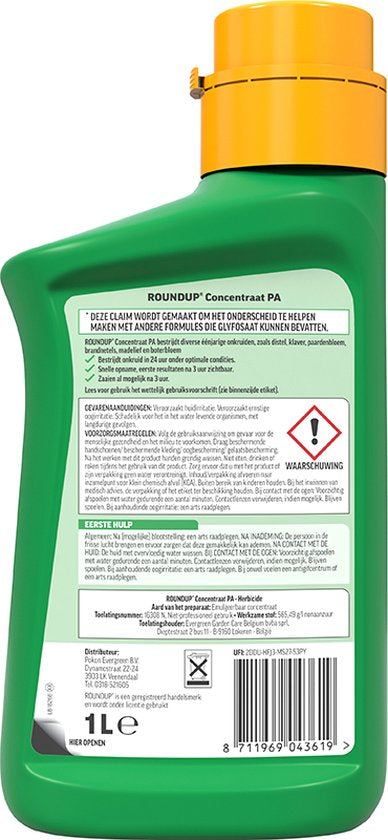 Roundup Weed Free Total Concentrate 1 Liter
