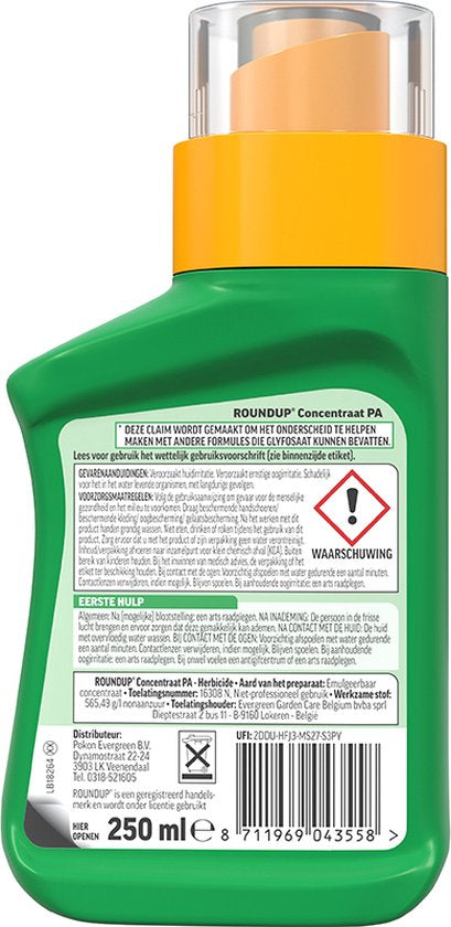 Roundup Weed Free Total Concentrate 250 ml