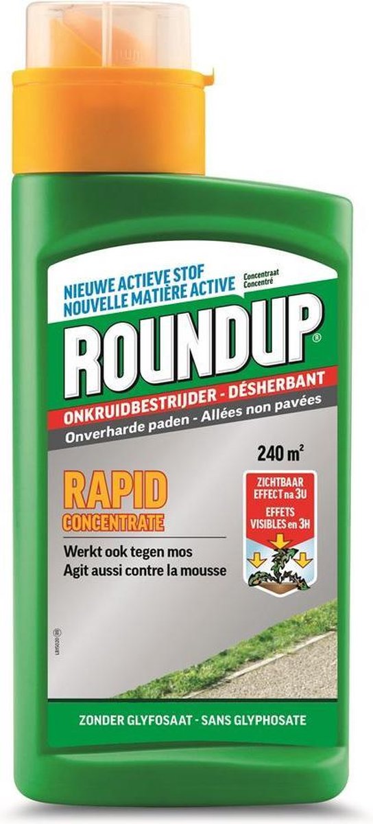 Roundup Rapid Concentrate Onkruidbestrijder 540 ml